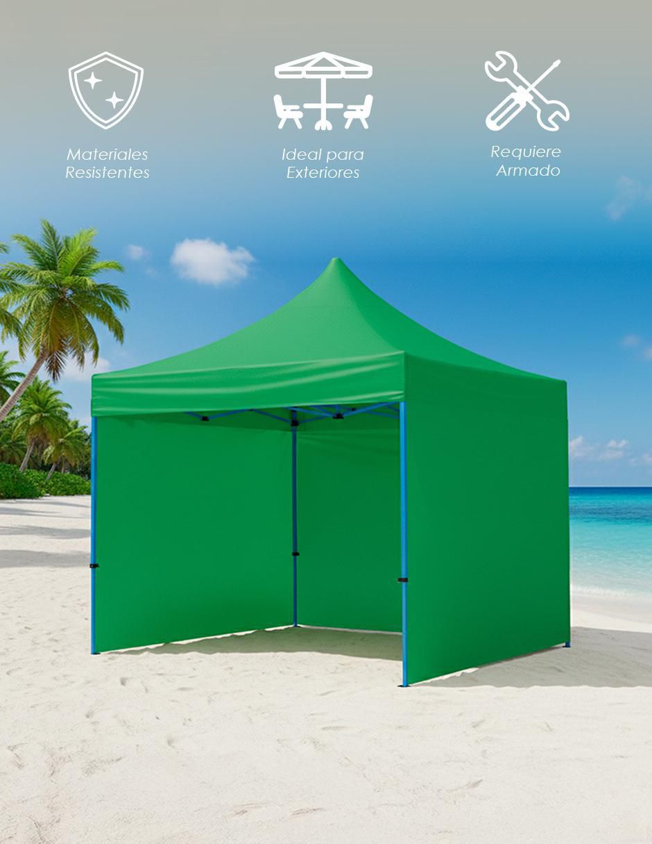 Carpa ancho 300 cm x largo 300 cm 6