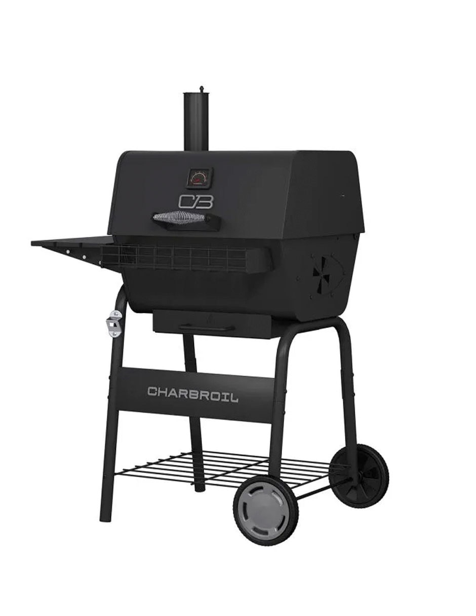 Asador de carbón Charbroil C-Line 665 de acero inoxidable