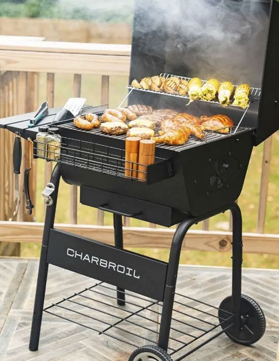 Asador de carbón C-Line 665 de acero inoxidable Asador de carbón C-Line 665 de acero inoxidable
