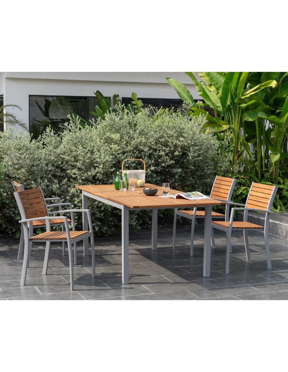 Mesa de comedor armable Barcelona 140 5