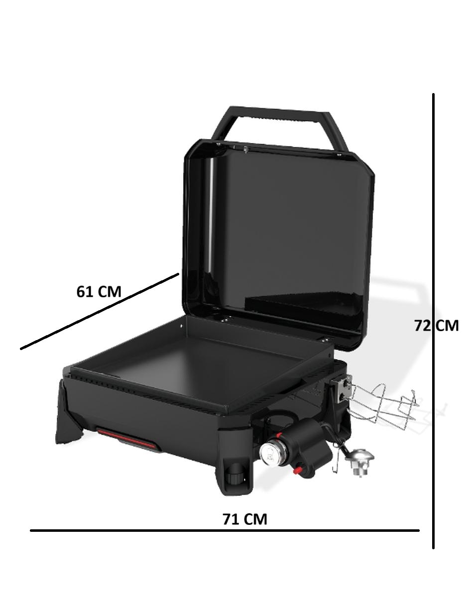 Plancha de gas Weber 1500531