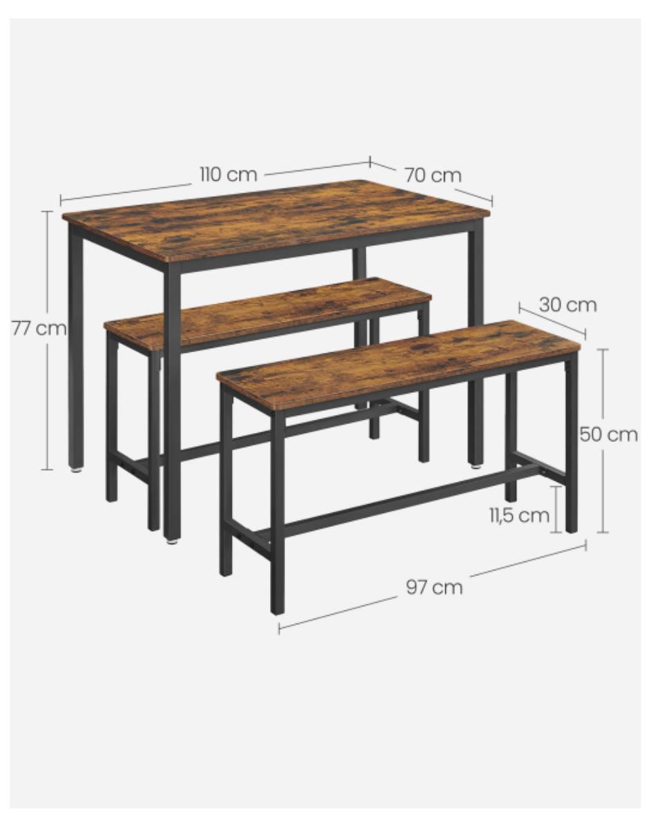 Comedor Delon para 2 personas