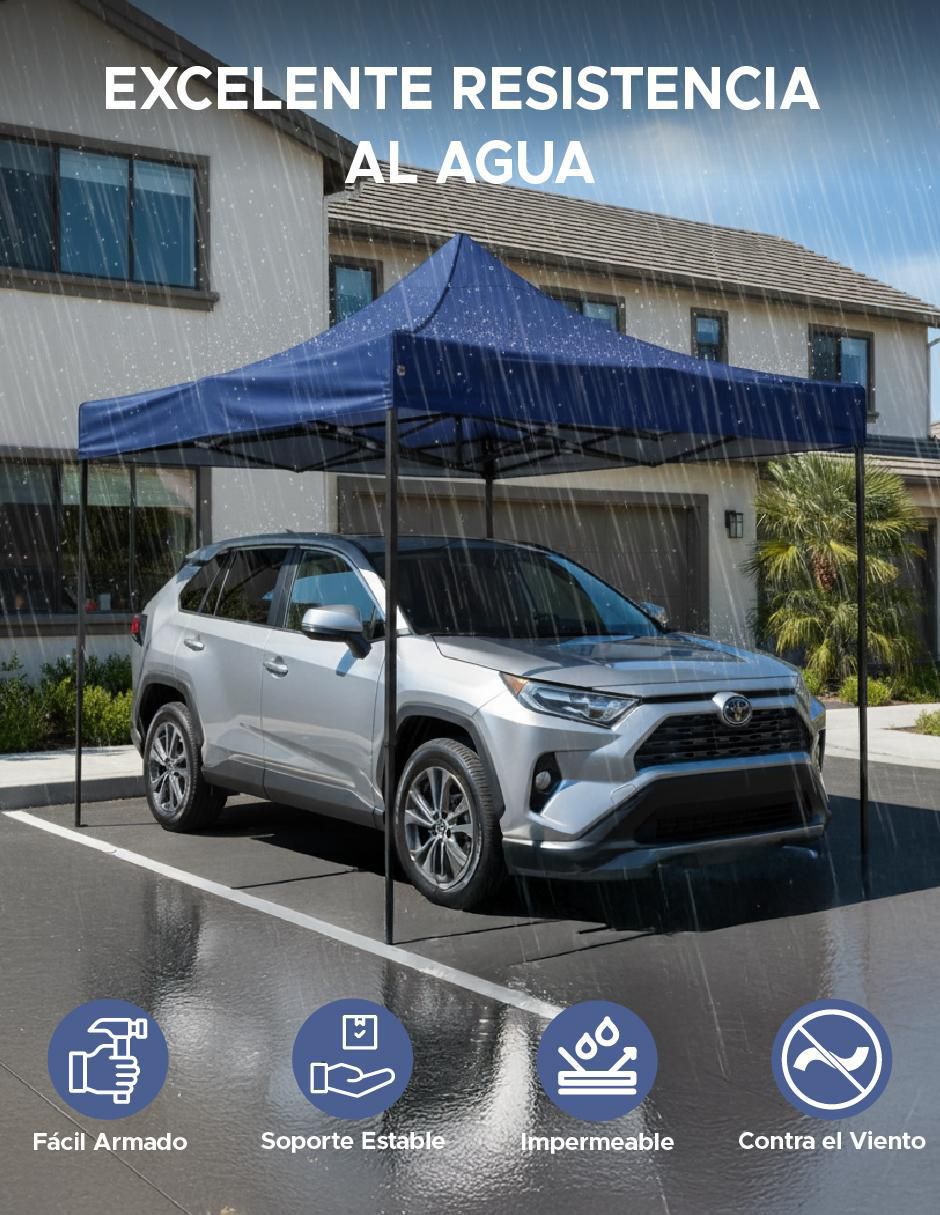 Carpa the finix ancho 3 m x largo 3 m