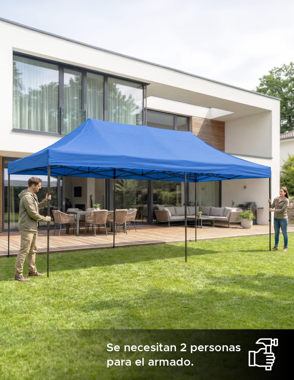 Carpa Ancho 6 m x Largo 3 m