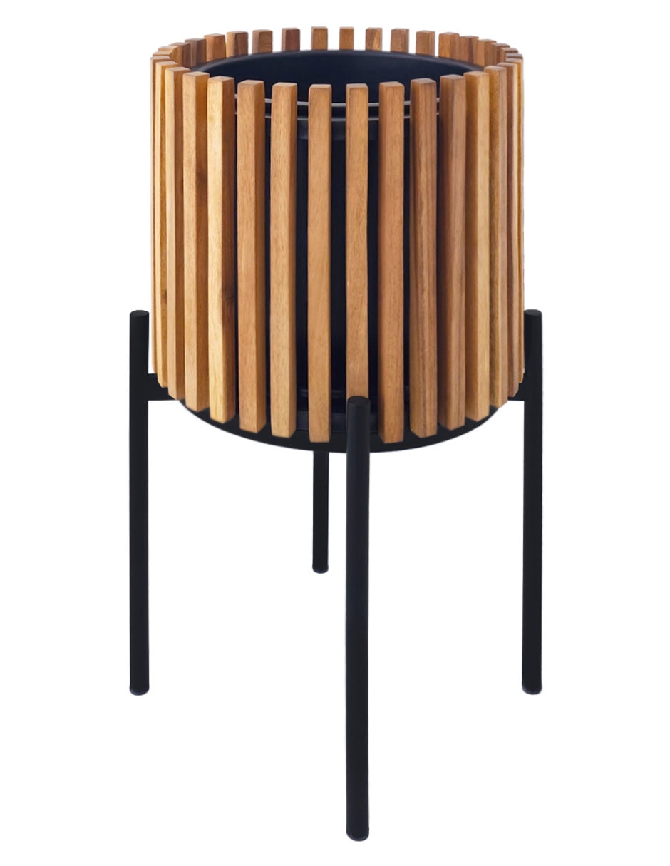 MACETA CON BASE BOSCO, MADERA MACETA CON BASE BOSCO, MADERA