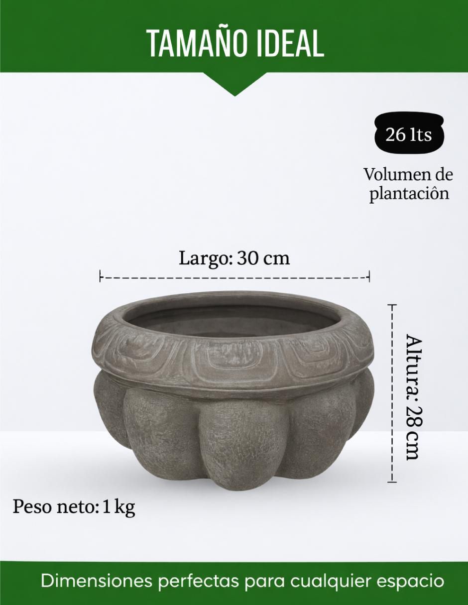 Maceta de plástico 2