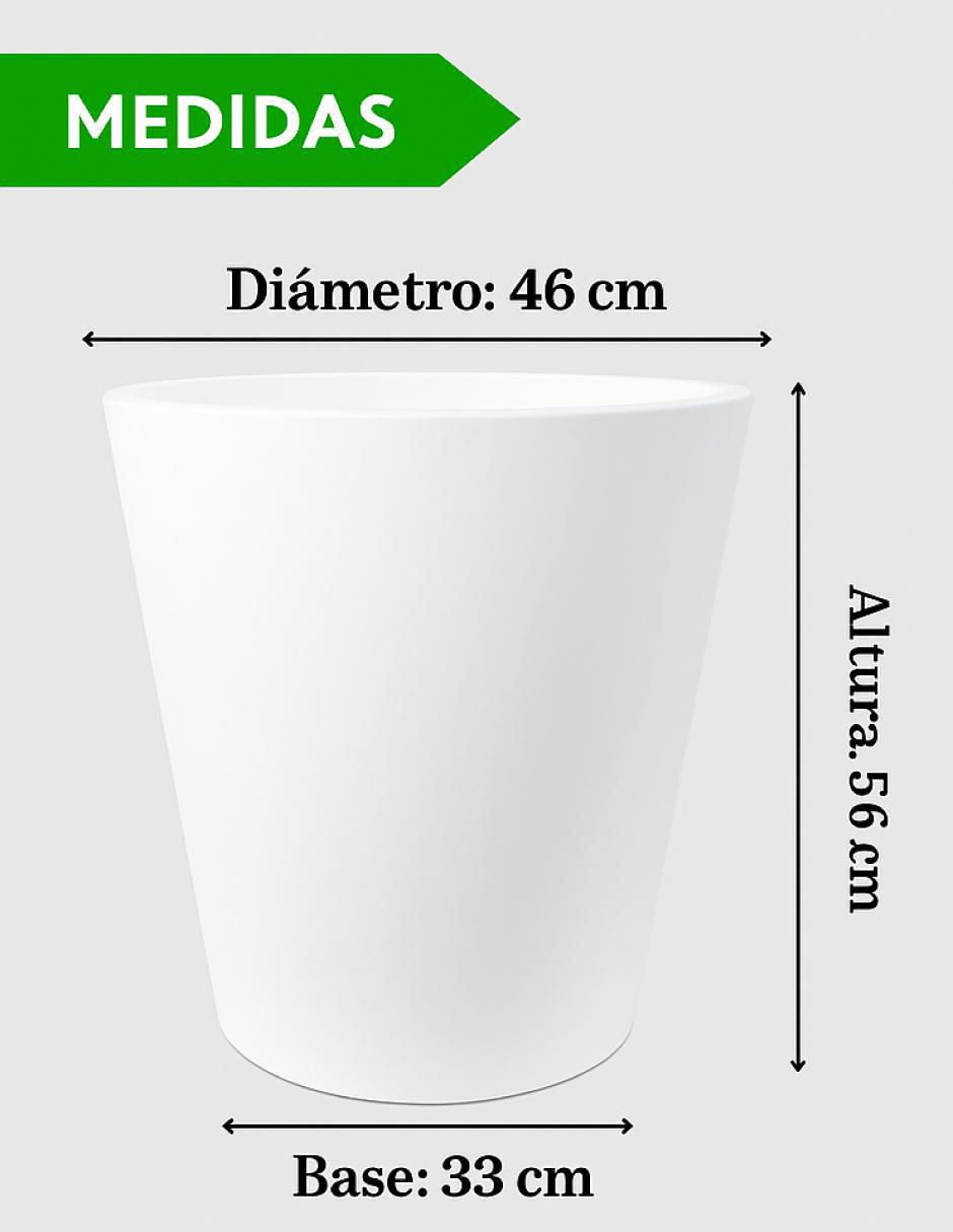 Maceta de plástico 5