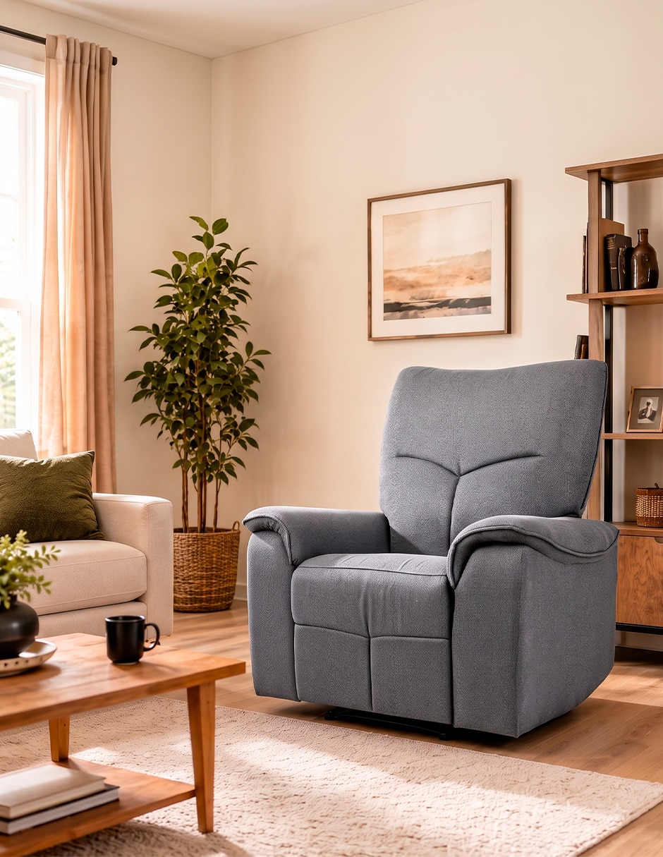 Reclinable Mumbai de madera 6