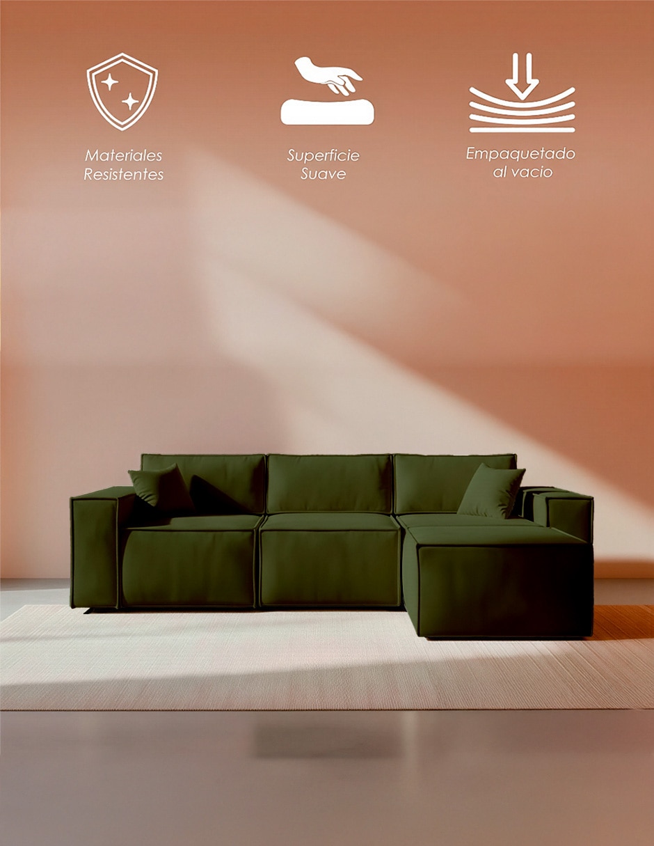 Sofá Sofa4P-Siena-Olivo 6
