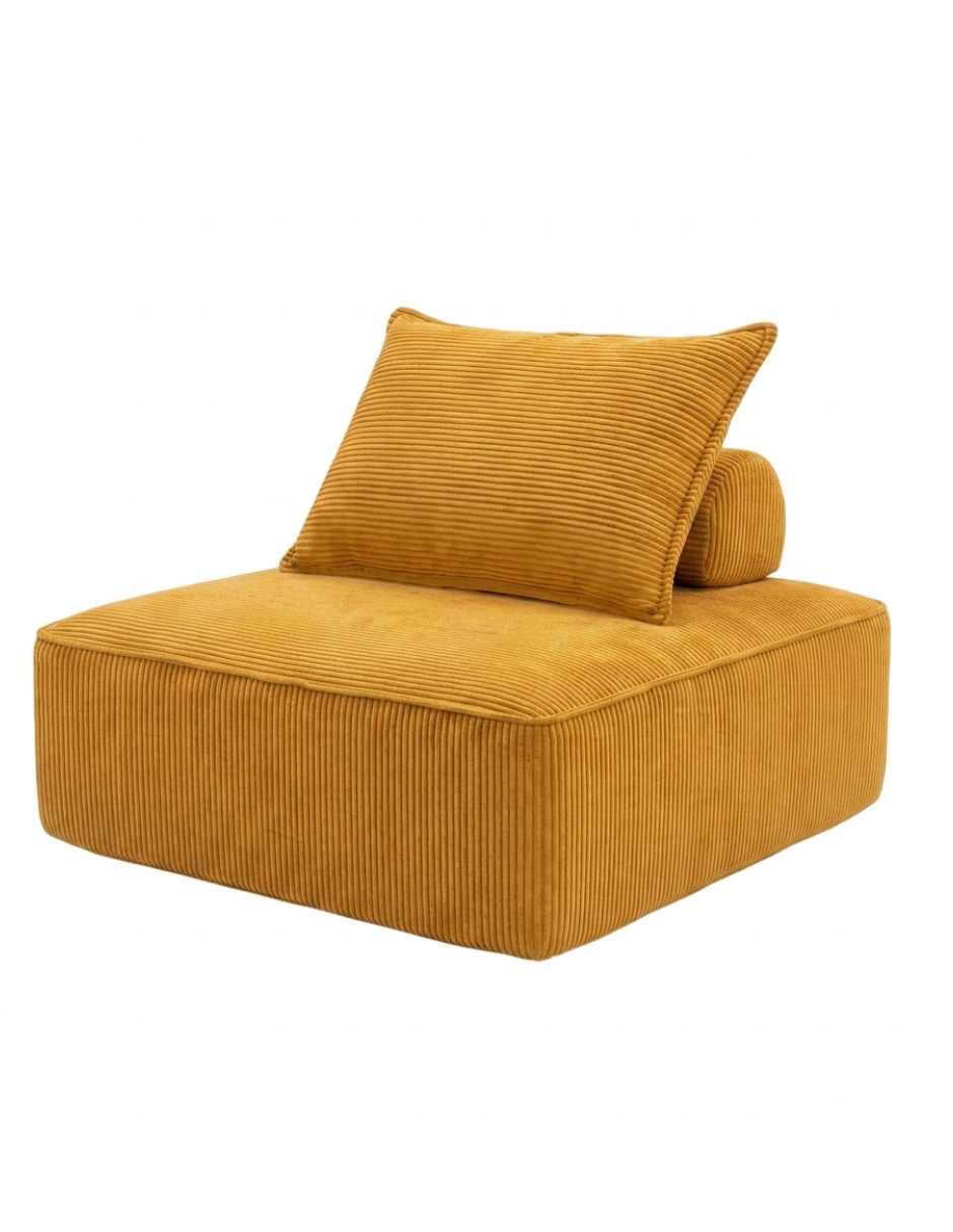 Sillón ZIVA CORDUROY YELLOW Sillón ZIVA CORDUROY YELLOW