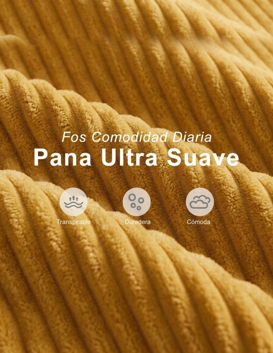 Sillón ZIVA CORDUROY YELLOW 7
