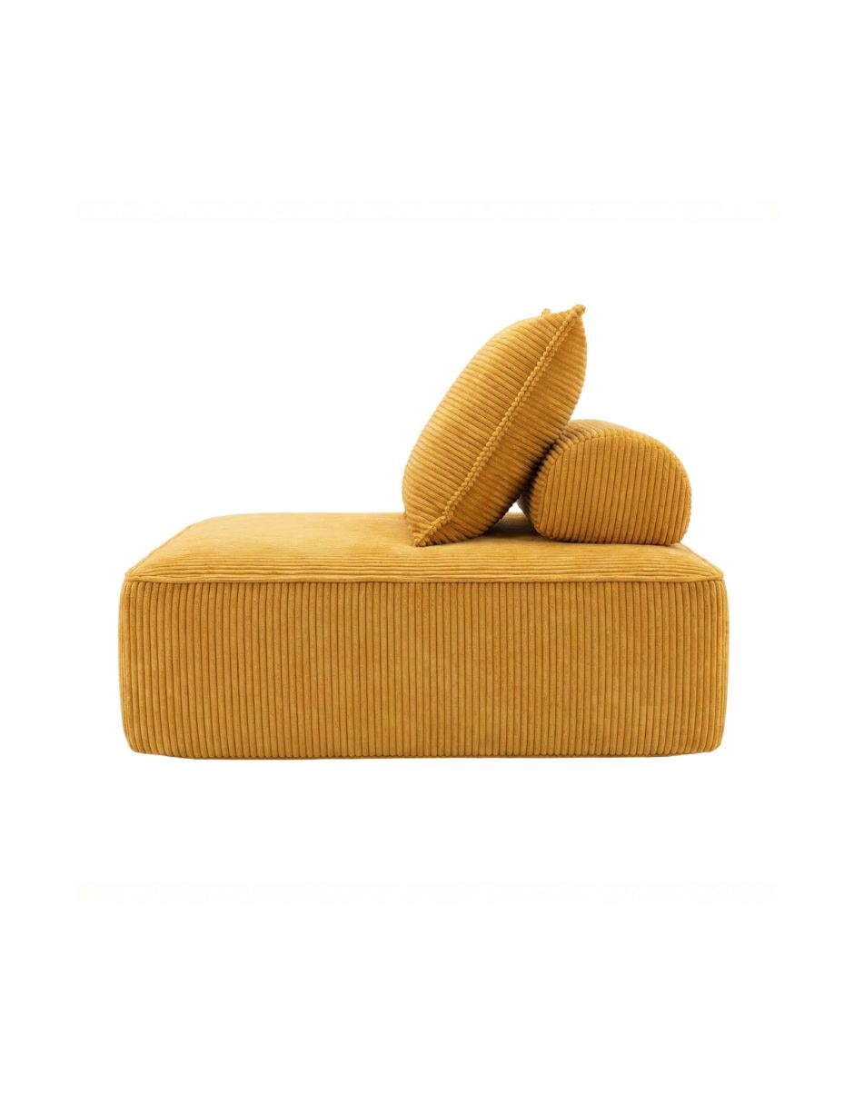 Sillón ZIVA CORDUROY YELLOW 5