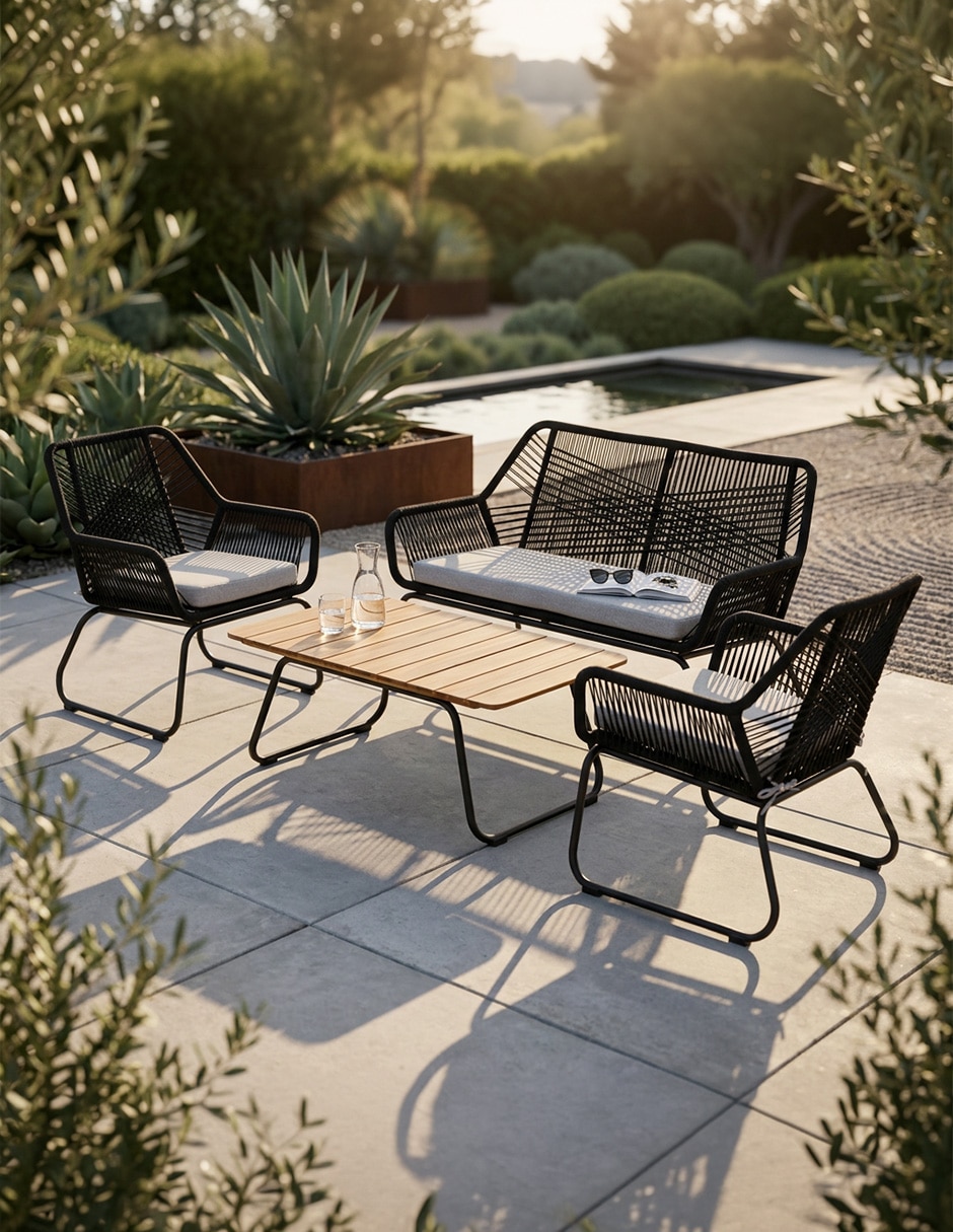 Set sala exterior bossa muebles sweet