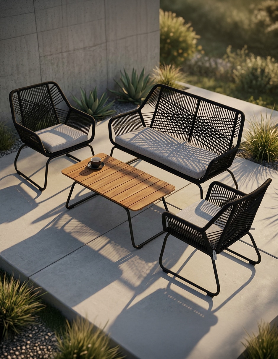 Set sala exterior bossa muebles sweet