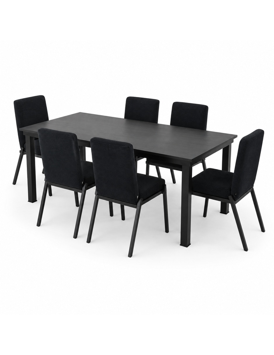 Comedor zovi + zenta sochic para 6 personas de madera