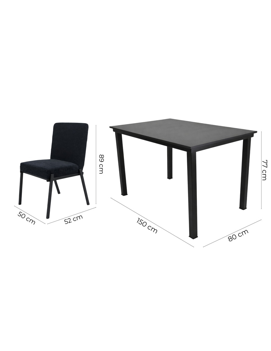 Comedor zovi + zenta sochic para 6 personas de madera