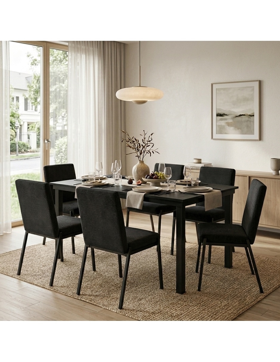 Comedor zovi + zenta sochic para 6 personas de madera