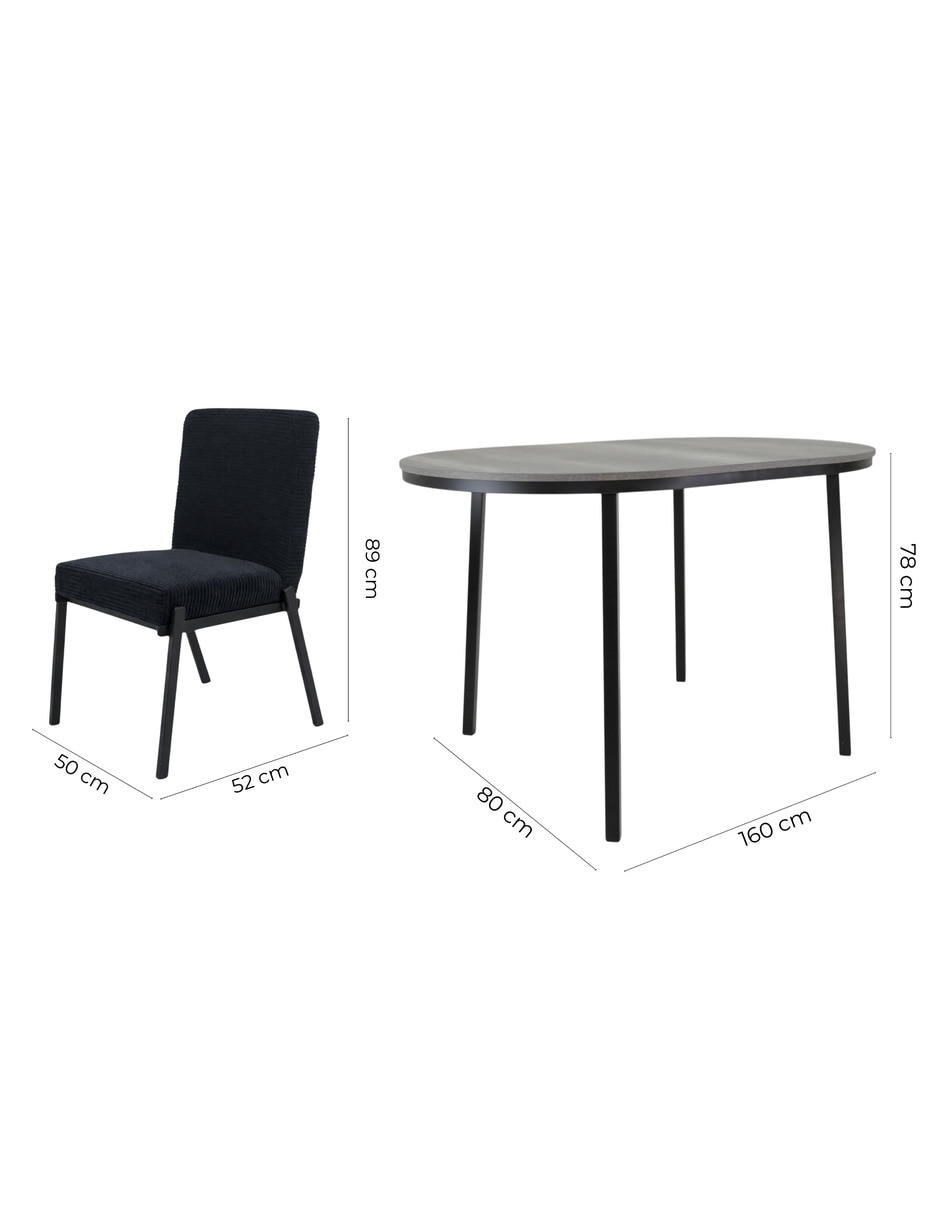 Comedor sochic para 6 personas de madera