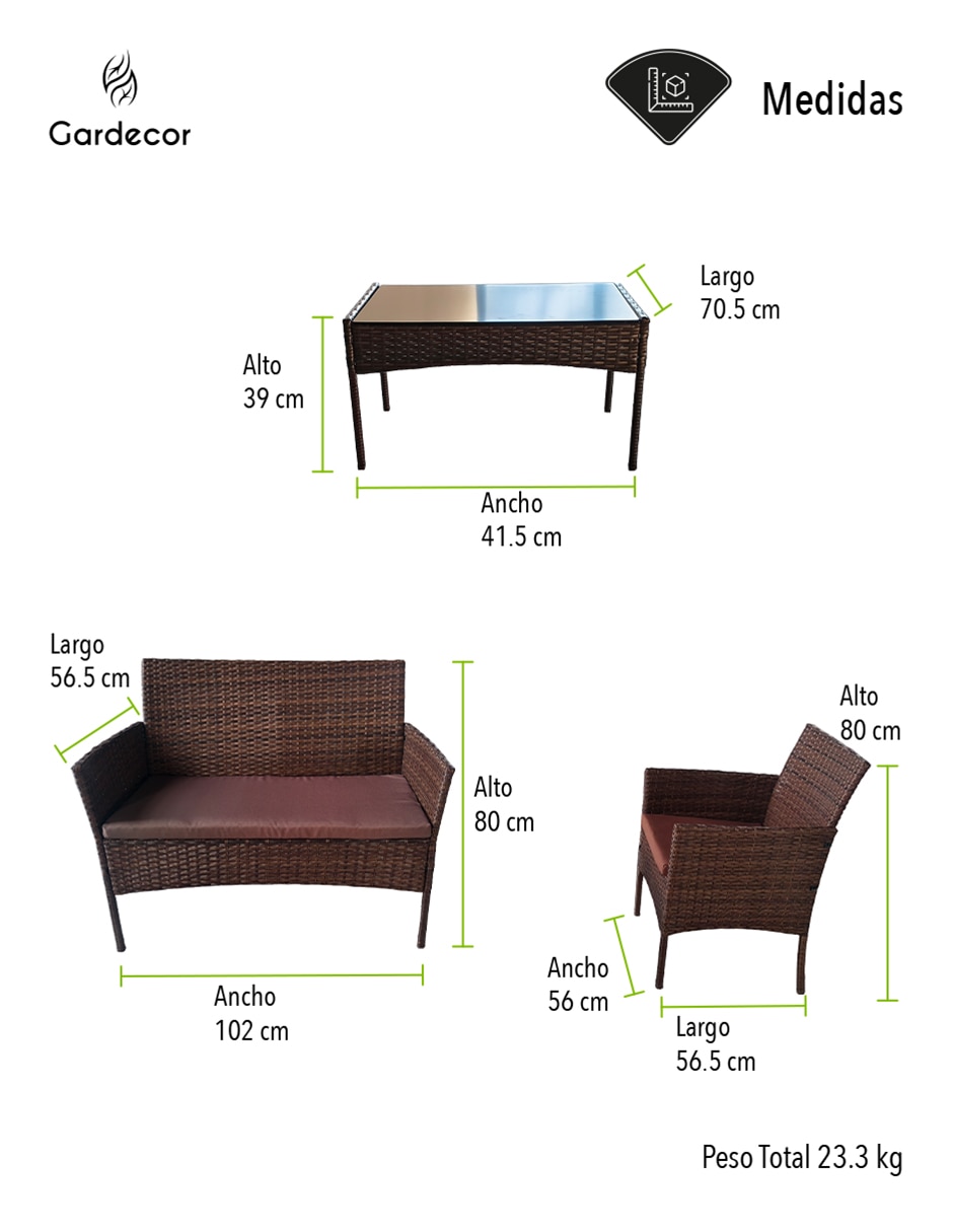 Set sala exterior