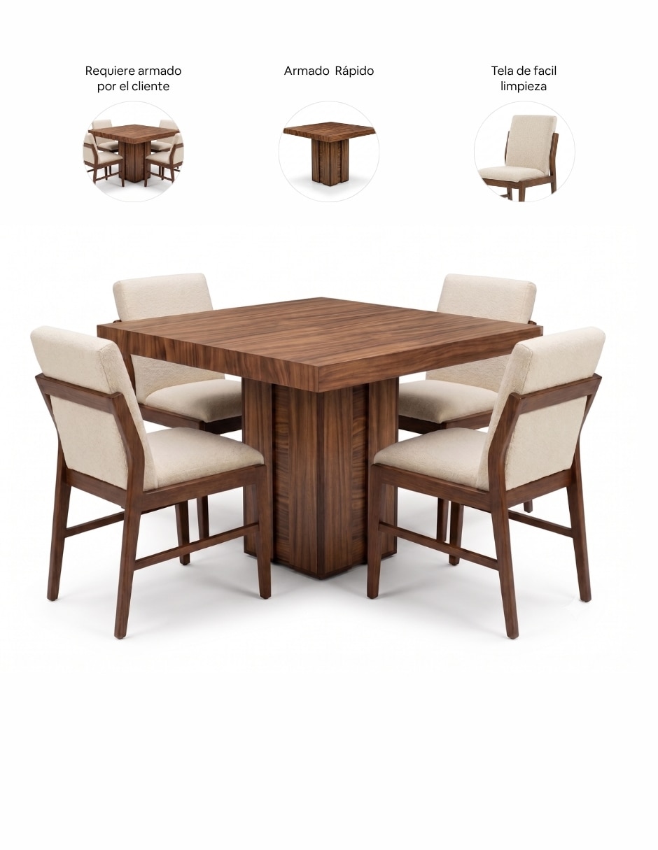 Comedor Cuba para 4 personas