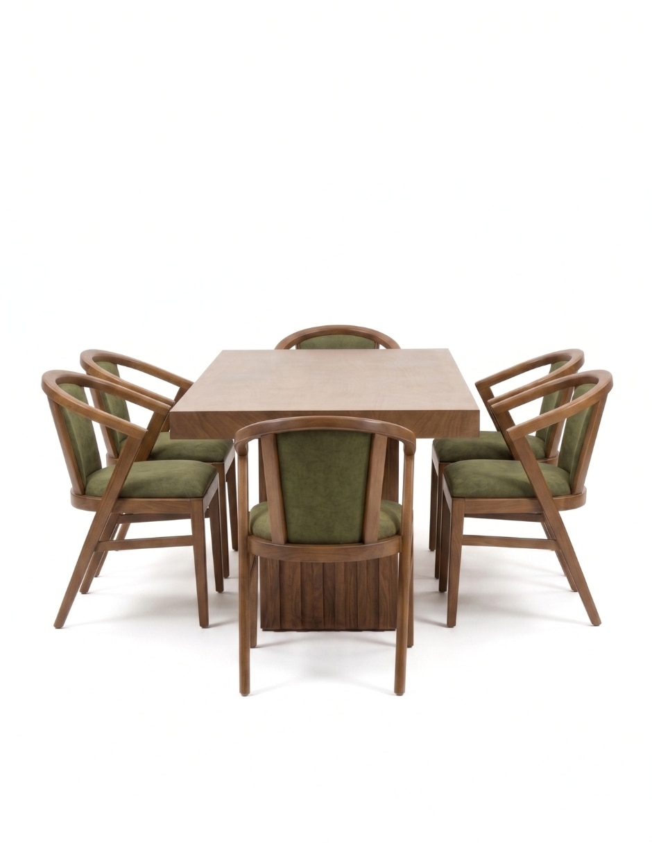 Comedor comedor italia para 6 personas de madera