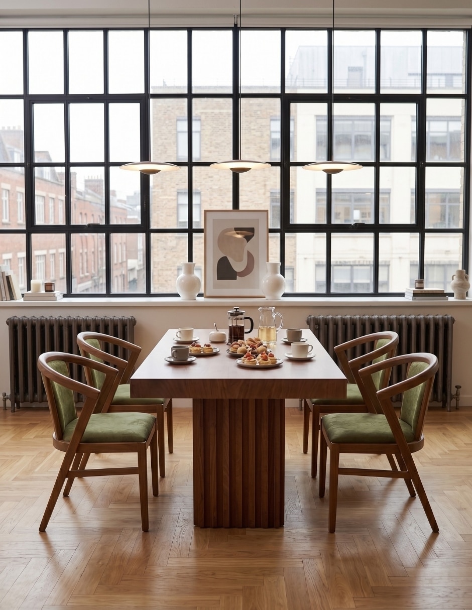 Comedor comedor italia para 6 personas de madera