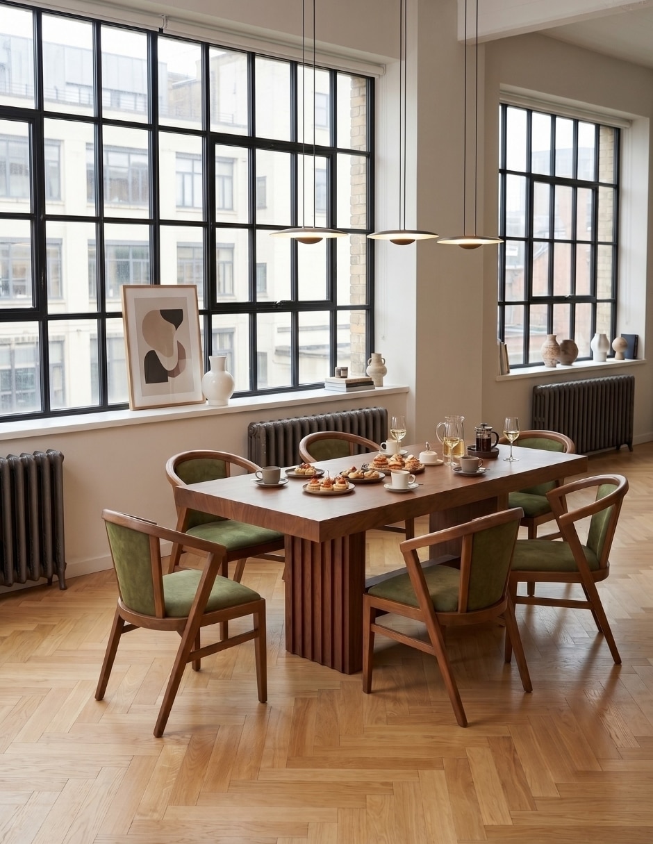 Comedor comedor italia para 6 personas de madera