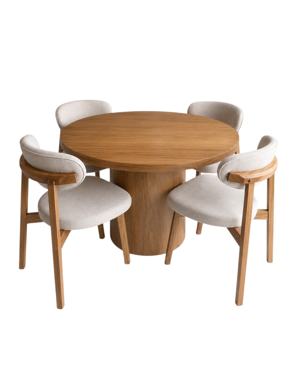 Comedor para 4 personas de madera