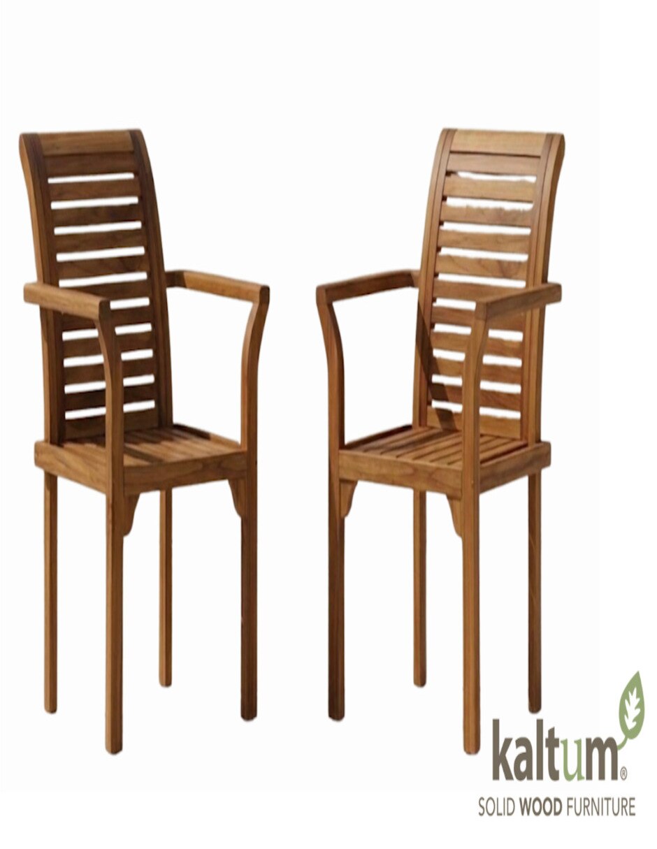 Sillón de madera teca 6