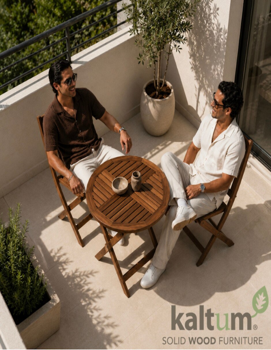 Mesa de comedor de madera teca 6