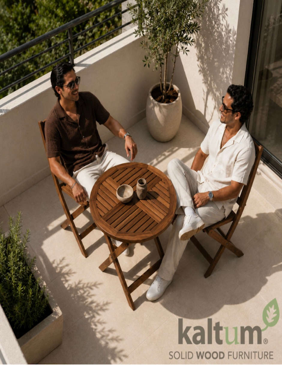 Mesa de comedor de madera teca 2