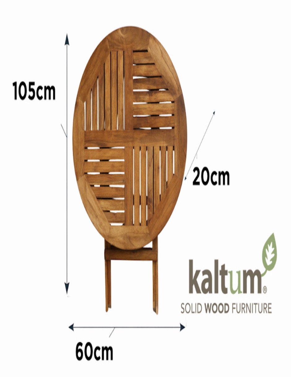 Mesa de comedor de madera teca 3