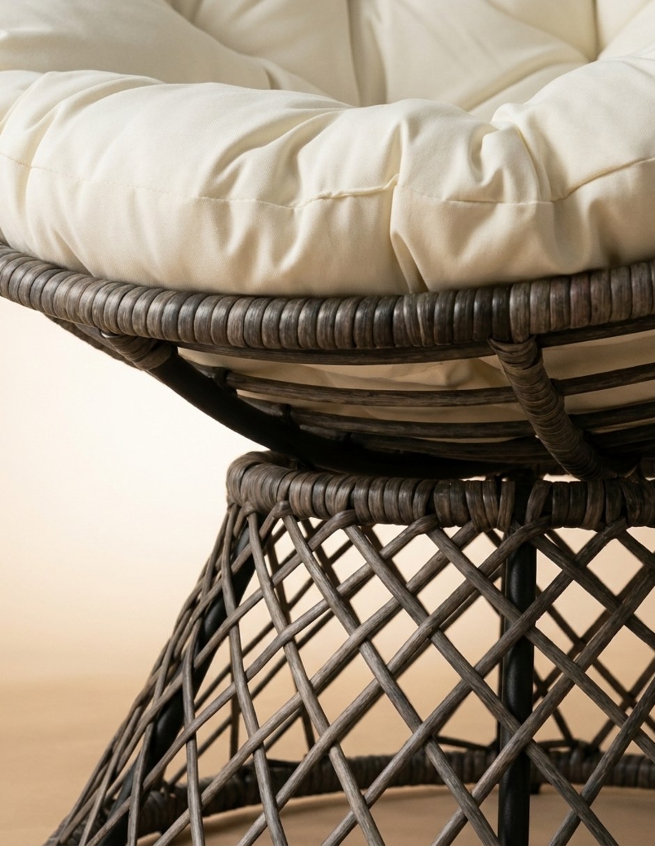Sillón Silla-Papasan010 de ratán