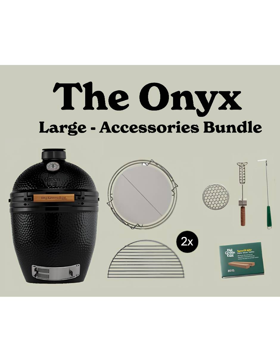 Asador de carbón Onyx L de cerámica 9