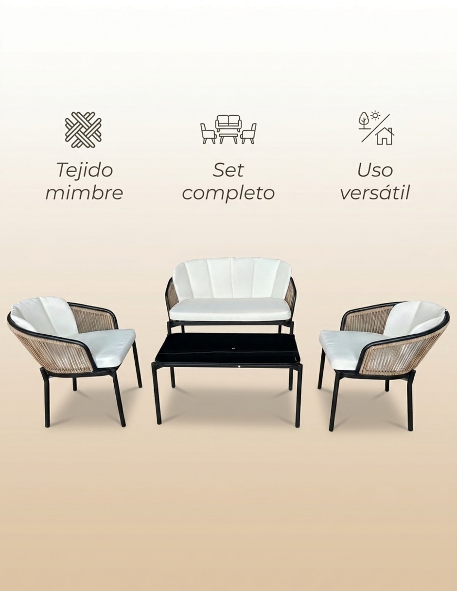 Set sala exterior sala-4u 6