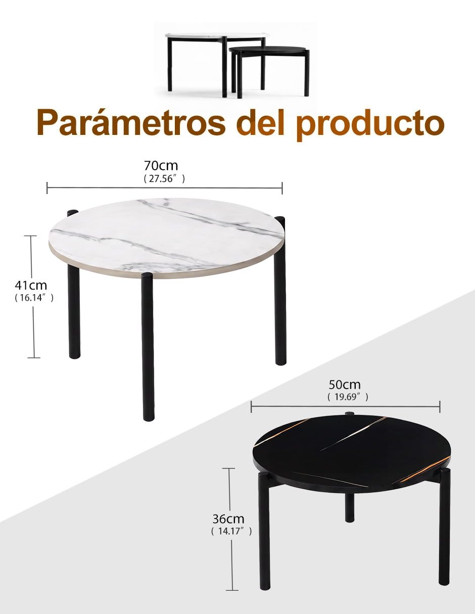 Set mesa nido armable 12