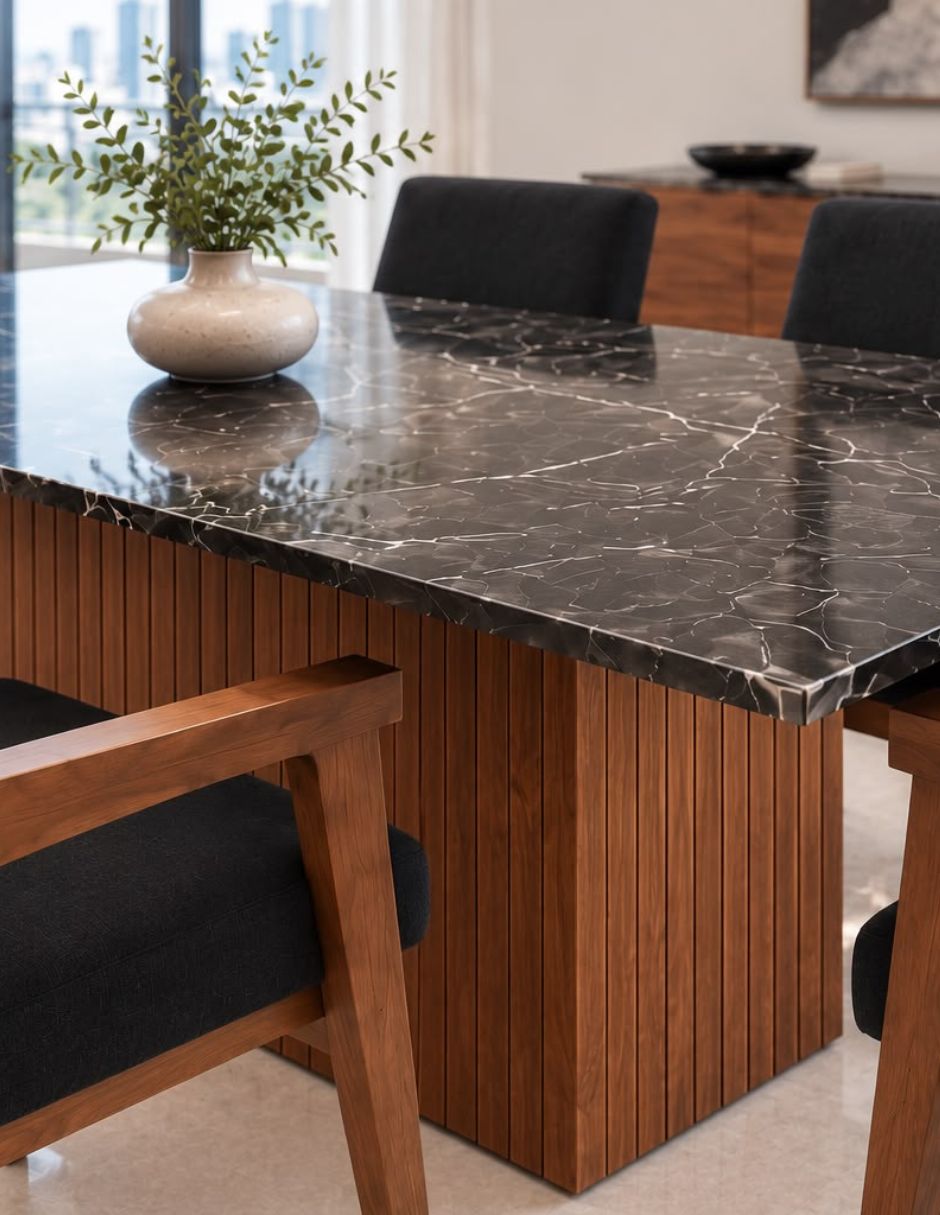 Comedor comedor de mármol 2