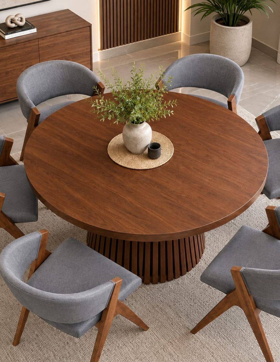 Comedor comedor para de madera de pino 2