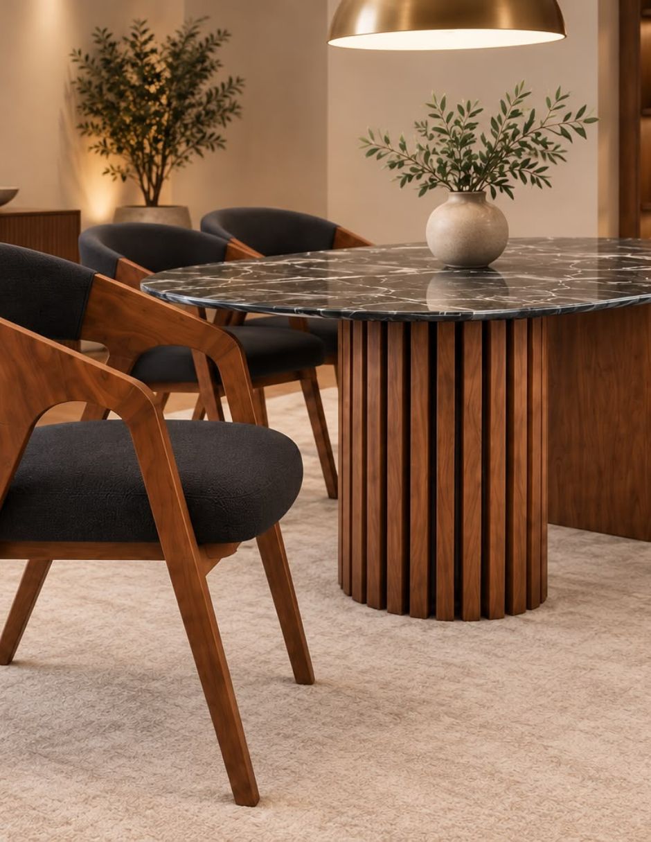 Comedor para de mármol 4