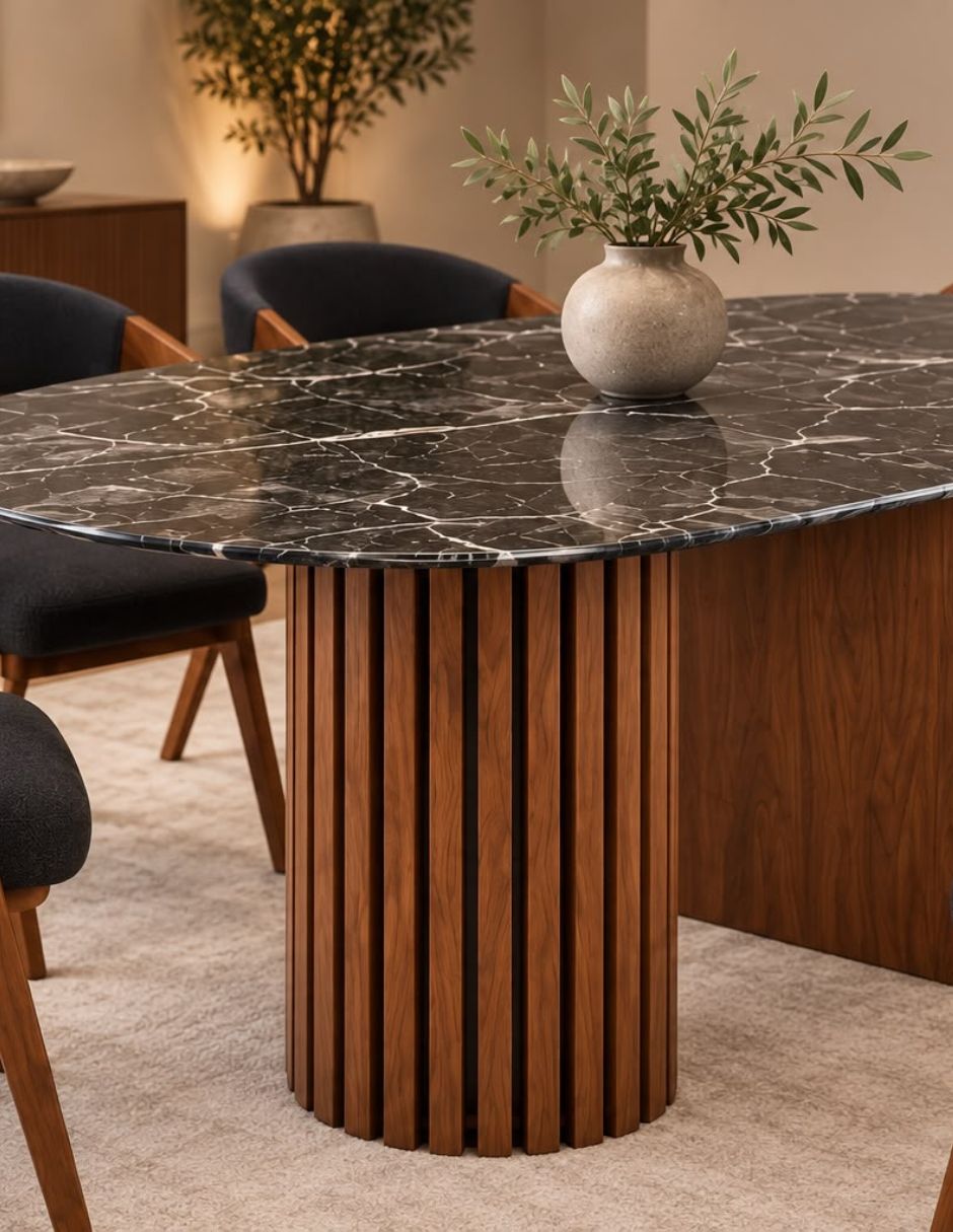 Comedor para de mármol 2