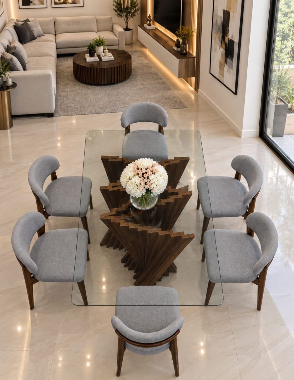 Comedor para de cristal templado 2