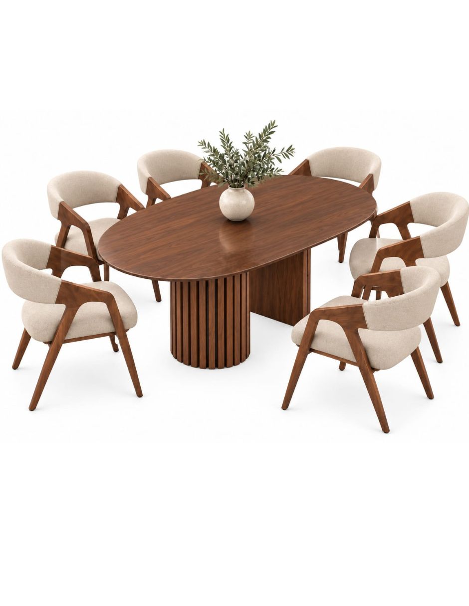 Comedor para de madera de pino