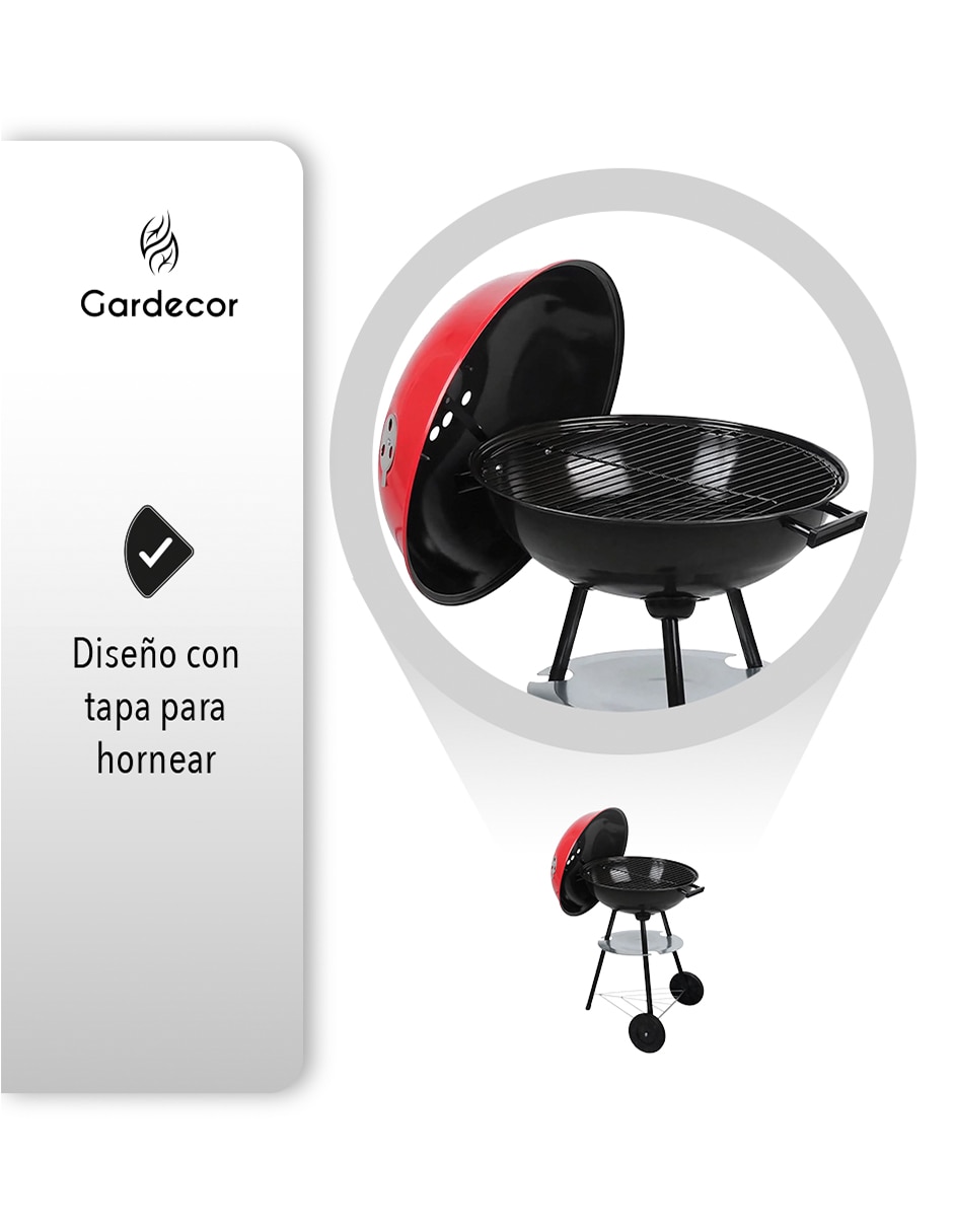 Asador Carbón de (si aplica) Acero 4
