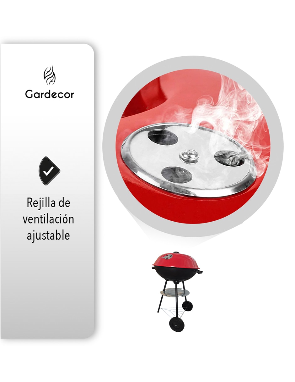 Asador Carbón de (si aplica) Acero 3