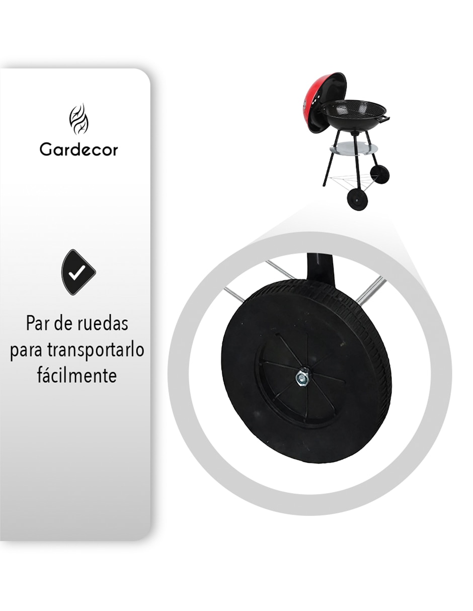Asador Carbón de (si aplica) Acero 2