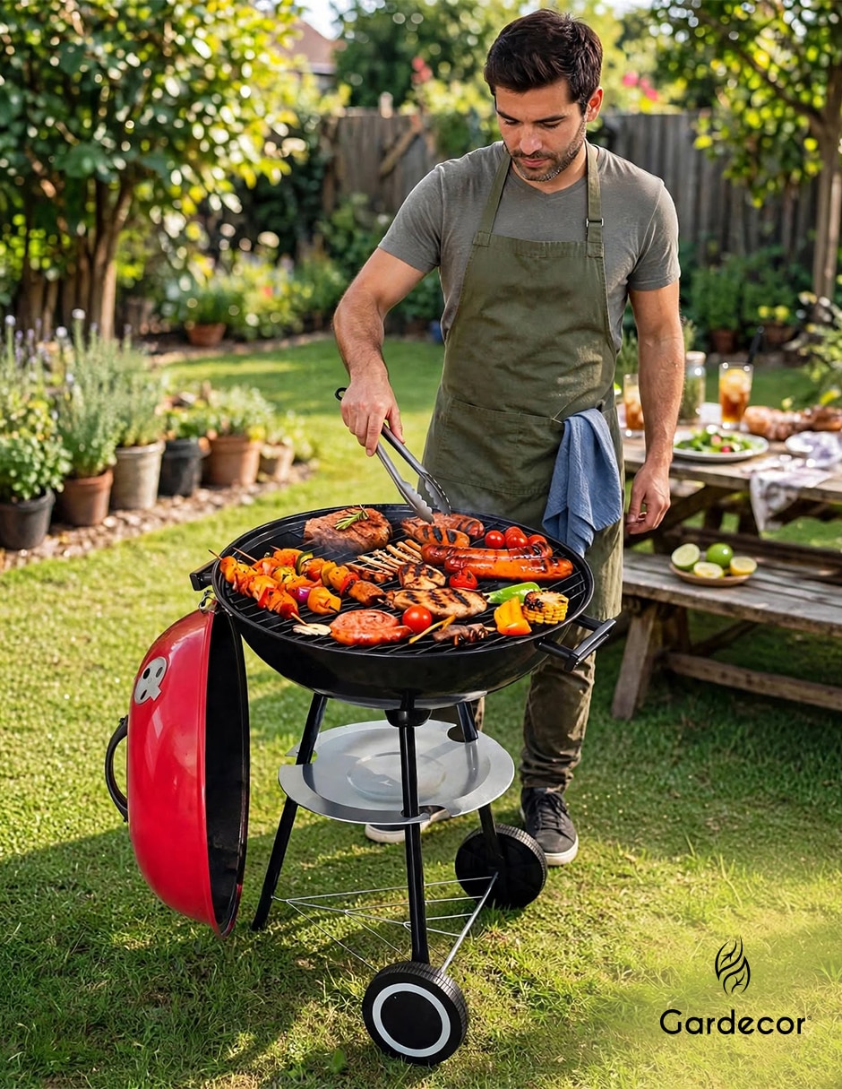 Asador Carbón de (si aplica) Acero 6