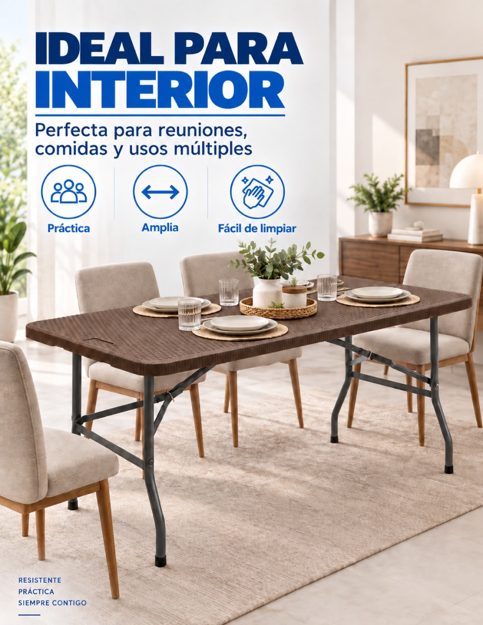 Mesa plegable 8