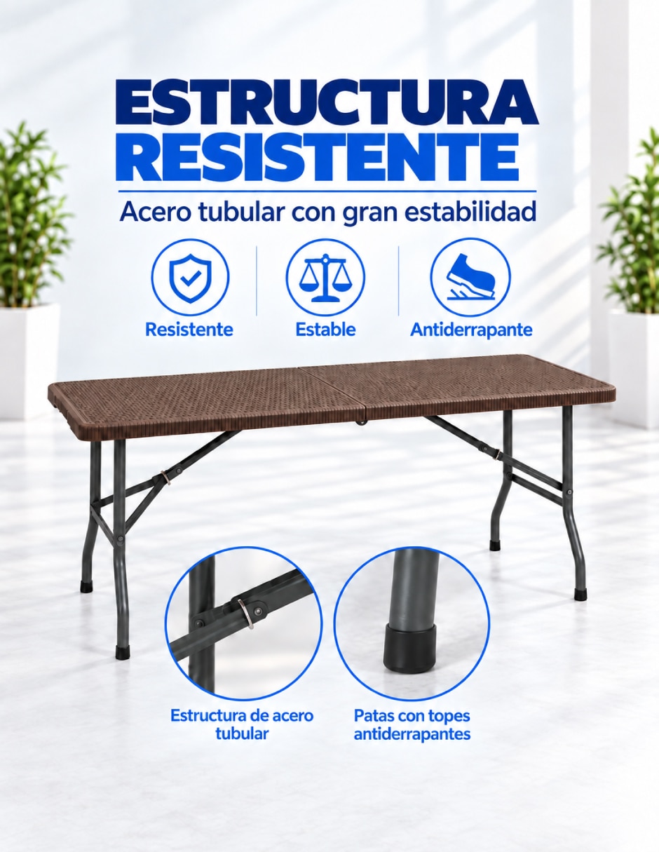 Mesa plegable