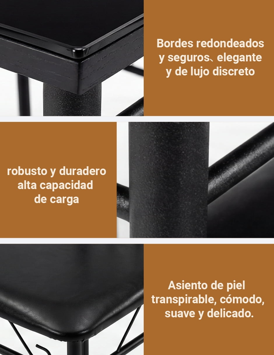 Comedor rectangular vidrio templado para 7 personas de cristal templado 2