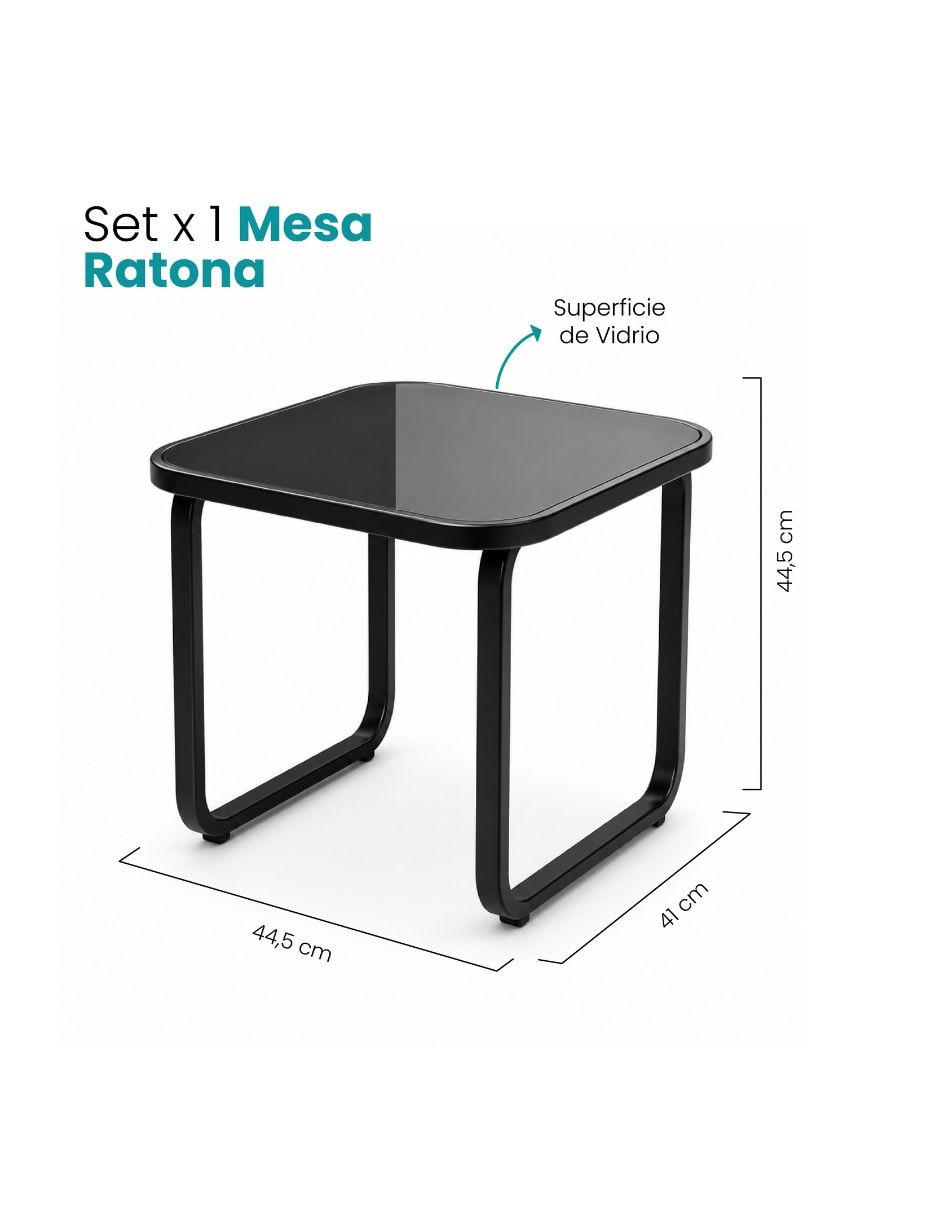 Set sala exterior 8